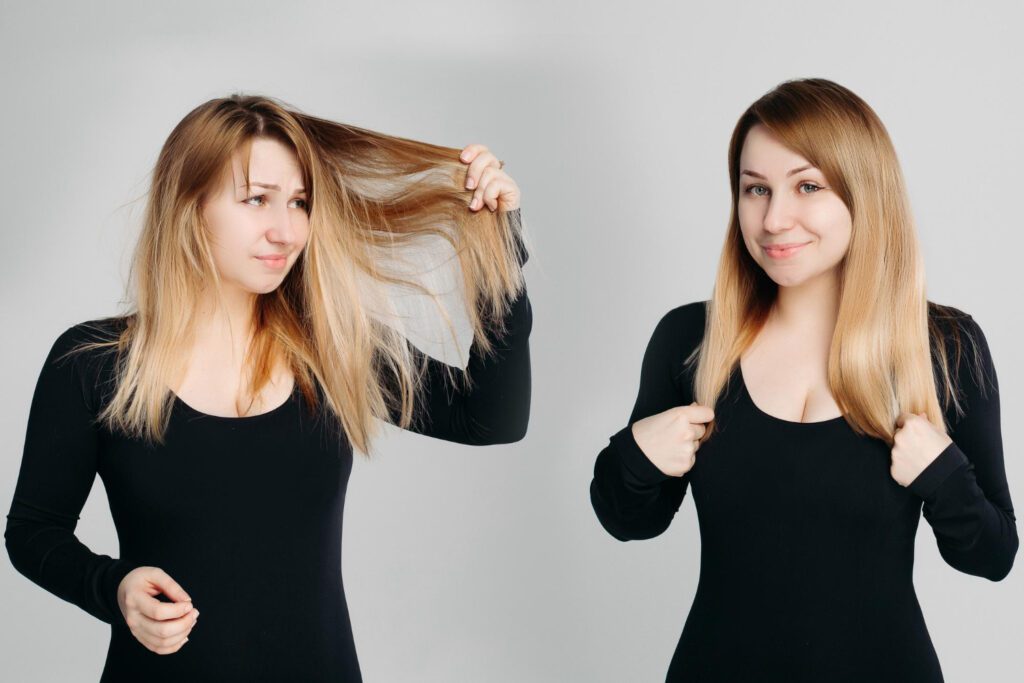 Dry Shampoo before Or After Straightening Hair